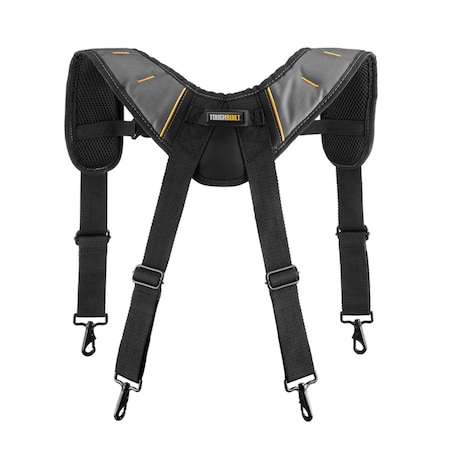 Toughbuilt ToughBuilt 1.18 in. L X 6.3 in. W Nylon Suspenders Black/Gray 1 pair TB-CT-51P-2BES
